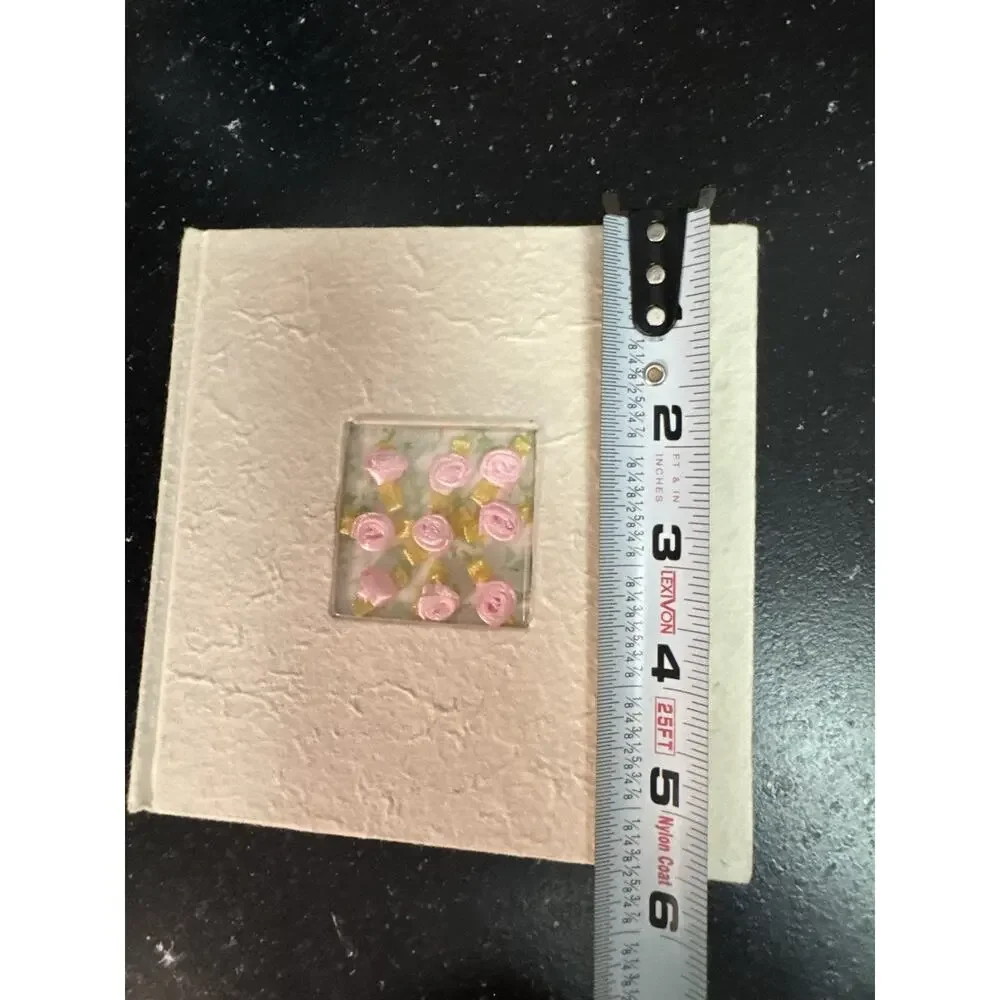 Floral Notebook Cream Journal Coquette Girly Soft Girl Artsy Diary
